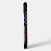 アメリカ国旗にテキストを追加する Case-Mate iPhoneケース (裏面 / 左)