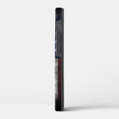 アメリカ国旗にテキストを追加する Case-Mate iPhoneケース (裏面 / 左)