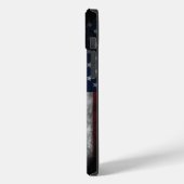 アメリカ国旗にテキストを追加する Case-Mate iPhoneケース (裏面 / 左)