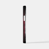 アメリカ国旗にテキストを追加する iPhoneケース (右側面)