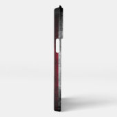 アメリカ国旗にテキストを追加する iPhoneケース (右側面)