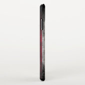 アメリカ国旗にテキストを追加する iPhoneケース (右側)