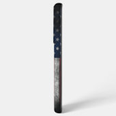 アメリカ国旗にテキストを追加する SAMSUNG GALAXYケース (左側面)