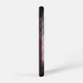 アメリカ国旗にテキストを追加する SAMSUNG GALAXYケース (右側面)