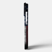 アメリカ国旗にテキストを追加 Case-Mate iPhoneケース (裏面 / 左)