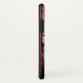 アメリカ国旗に独自の文字をグランジ追加する Case-Mate iPhoneケース (裏面/右)