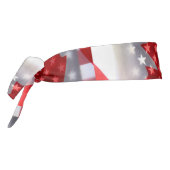 アメリカ国旗のあるカナダ タイヘッドバンド (回転270)