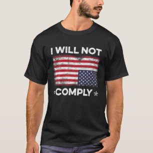アメリカ国旗のおもしろい Tシャツ