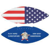 アメリカ国旗のイーグルカッコいい愛国心 アメリカンフットボール (パネル)