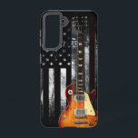 アメリカ国旗のギター SAMSUNG GALAXY S21ケース<br><div class="desc">自由をプライドでロック!!</div>