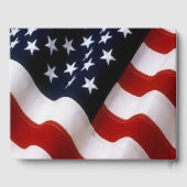 アメリカ国旗のゲストブック ゲストブック (裏面)