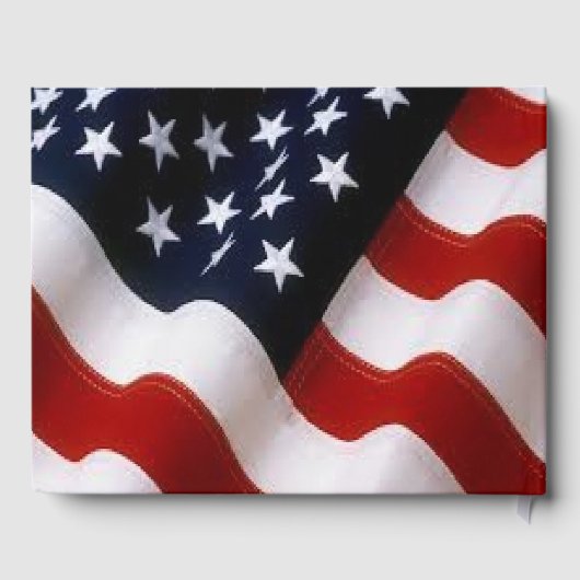 アメリカ国旗のゲストブック ゲストブック (裏面)