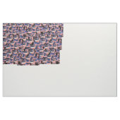 アメリカ国旗のコラージュ ファブリック (ヤード)