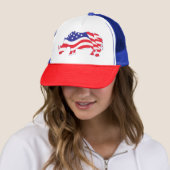 アメリカ国旗のサイ キャップ (インサイチュ)