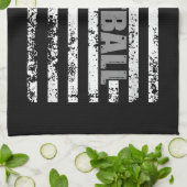 アメリカ国旗のサッカー愛国的なサッカー キッチンタオル (折り畳み)