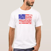 アメリカ国旗のシグランジャツ Tシャツ (正面)