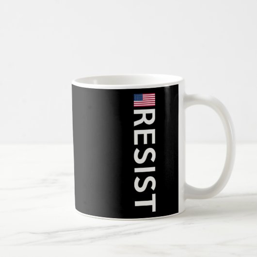 アメリカ国旗のシャ男性へツウィメンズ3 コーヒーマグカップ (右)