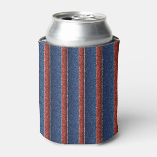 アメリカ国旗のストライプ 缶クーラー