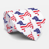 アメリカ国旗のダシュント ネクタイ (ロール)