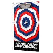 アメリカ国旗のデザイン クリップボード (左)