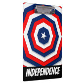 アメリカ国旗のデザイン クリップボード (右)