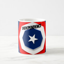 アメリカ国旗のデザイン コーヒーマグカップ