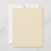 アメリカ国旗のハゲワシ サンキューカード (裏面)