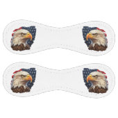 アメリカ国旗のハゲワシ ソフトボール (パネル)