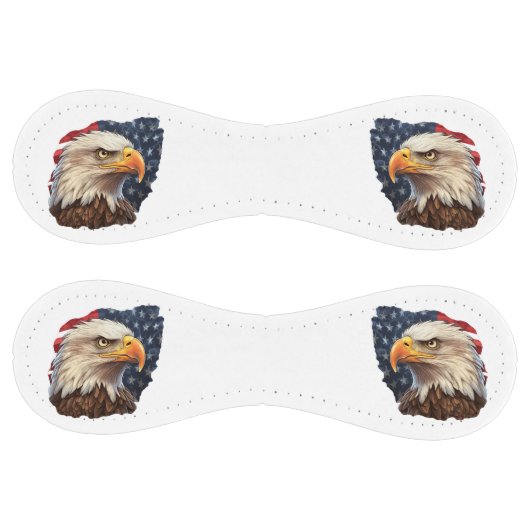 アメリカ国旗のハゲワシ ソフトボール (パネル)