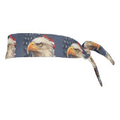 アメリカ国旗のハゲワシ タイヘッドバンド (回転90)