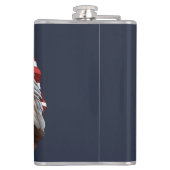 アメリカ国旗のハゲワシ フラスク (裏面)
