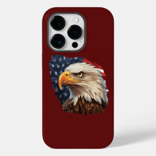 アメリカ国旗のハゲワシ Case-Mate iPhone 14 PROケース