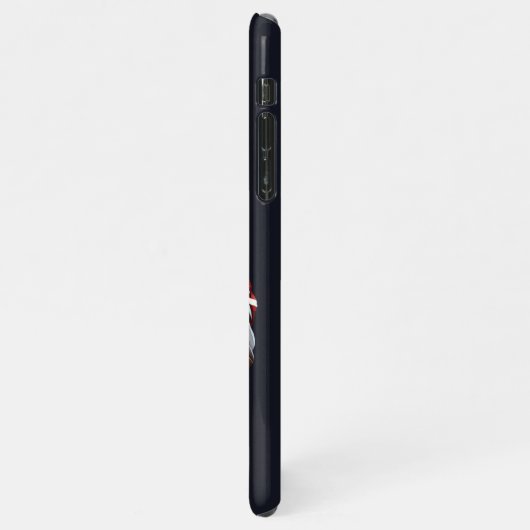 アメリカ国旗のハゲワシ iPhoneケース (左側)