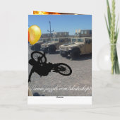 アメリカ国旗のハッピーバースデー! カード (裏面)