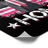 アメリカ国旗のパパのホームトランプ2024愛国的 ポスター (角)