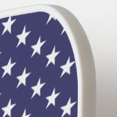 アメリカ国旗のパーソナライズされたピックボール ピックルボールラケット (左詳細)