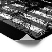 アメリカ国旗のビリヤード・スティックかわいいテーブルゲーおもしろいム ポスター (角)