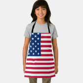 アメリカ国旗のプライドデザイン エプロン (インサイチュ)