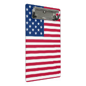 アメリカ国旗のプライドデザイン ミニクリップボード (アングル)