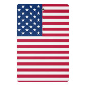 アメリカ国旗のプライドデザイン ミニクリップボード (裏面)