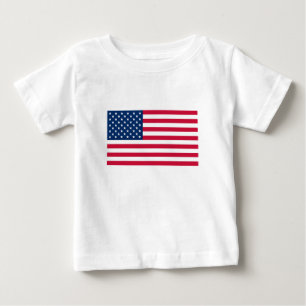 アメリカ国旗のベビーTシャツUSA ベビーTシャツ