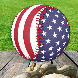 アメリカ国旗のベースボール(アメリカ合衆国) 野球ボール