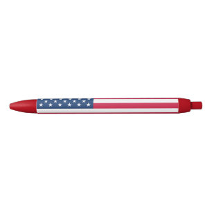 アメリカ国旗のペンUSA 青ボールペン