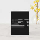 アメリカ国旗のボクサーTシャツ – ボクシング カード (黄色い花)