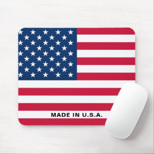 アメリカ国旗のマウスパッド作りアメリカ合衆国 – 愛国的 マウスパッド