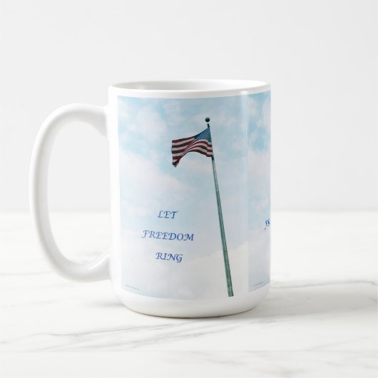アメリカ国旗のマグカップ コーヒーマグカップ (左)