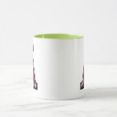 アメリカ国旗のマグカップ。 マグカップ (中央)