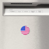 アメリカ国旗のマグネットギフトUSA – 愛国的 マグネット (インサイチュ (食洗機))