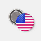 アメリカ国旗のマグネットギフトUSA – 愛国的 マグネット (正面/裏面)