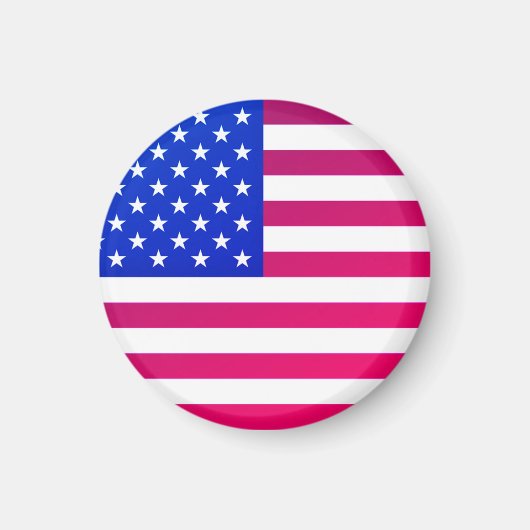 アメリカ国旗のマグネットギフトUSA – 愛国的 マグネット (正面)